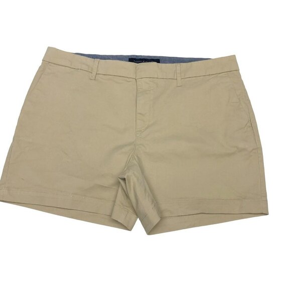 TOMMY HILFIGER women‎ KHAKI SHORTS SIZE 14 - Picture 1 of 5